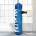 SUPER PRO БОКСОВ ЧУВАЛ С ВОДА super pro water-air blue 150см