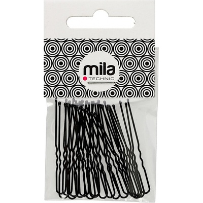 Vlásenka vlnitá Mila 4,5 cm černá 20 ks 0067080 – Zboží Dáma