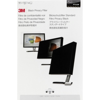 3M PF18.5W Privátní filtrů černá barva pro 47,0cm (18,5 ) 16:9