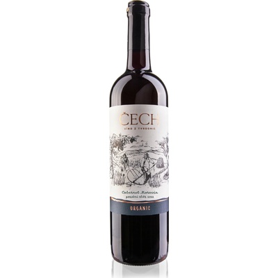 Vinařství Čech Cabernet Moravia pozdní sběr 2022 13% 0,75 l (holá láhev)