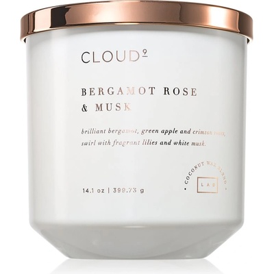 DW HOME Cloud 9 Bergamot Rose & Musk ароматна свещ 399 гр
