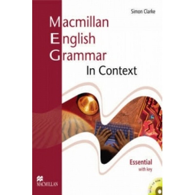 Macmillan English Grammar in Context Essential with Key and CD-ROM Pack Clarke Simon