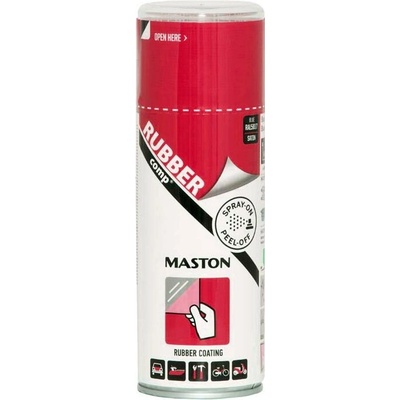 MasRUBBERcomp 400 ml červená