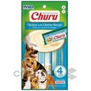 Pamlsky pro psy Churu Chicken with Cheese 4 x 14 g
