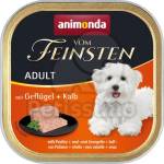 Animonda Vom Feinsten Adult Храна за възрастни кучета с Домашни птици и телешко 24 x 150 г