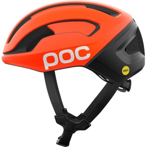 POC Каска за шосейно колоездене POC Omne Beacon Mips Bike helmet - Fluorescent Orange Matt / Uranium Black Matt - размер L 56-61 cm (851-1727-0413)