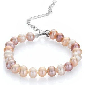 Swan Гривна със сладководни перли в три цвята R04388BM Swan