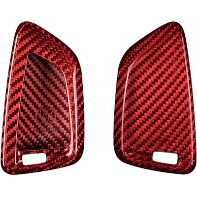 Kľúčenka T-carbon pre BMW modely X, červený karbón