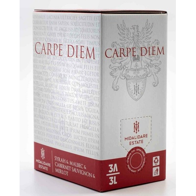 Midalidare Estate Carpe Diem Red Bag in Box červená 2024 14% 3 l (kartón)