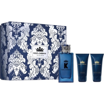 Dolce & Gabbana K By Dolce & Gabbana EDT 100 ml + sprchový gél 50 ml + balzám po holení 50 ml darčeková sada