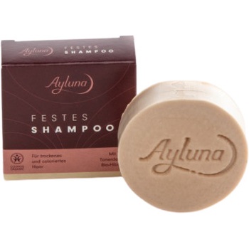 Ayluna tuhý šampon pro suché a barvené vlasy s extraktem z Bio ibišku 60 g