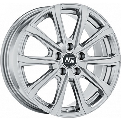MSW 79 6,5x16 5x100 ET45 silver