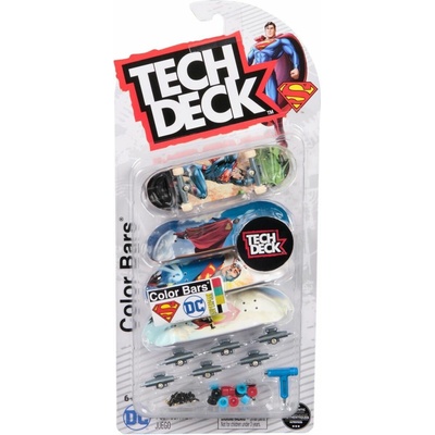 Tech Deck Fingerboard čtyřbalení Superman