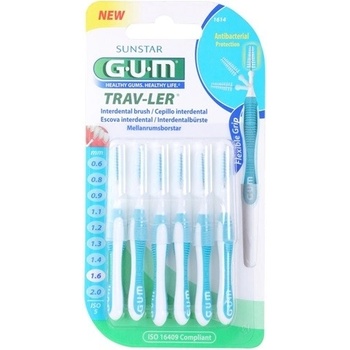 GUM Trav-Ler mezizubní kartáčky 1,6 mm 6 ks