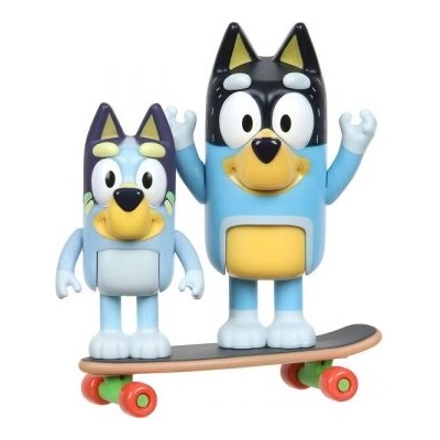 TM Toys Комплект за игра Bluey: Скейтбордисти - Bluey и Bandit