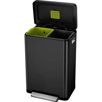 EKO 2 х 20 л черен кош за разделно събиране EKO от серия X-CUBE (EKO936840Black)