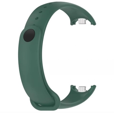 Planet Tech Каишка за Xiaomi Mi Band M8, M9, M10 фитнес гривна, Зелена (MiBand8-8)