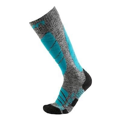 UYN SKI PRO RACE W G767 Grey Melange/Turquoise