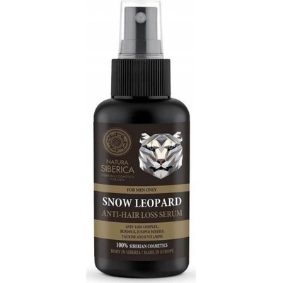 Natura Siberica Men Snow Leopard sérum proti vypadávaniu vlasov 100 ml