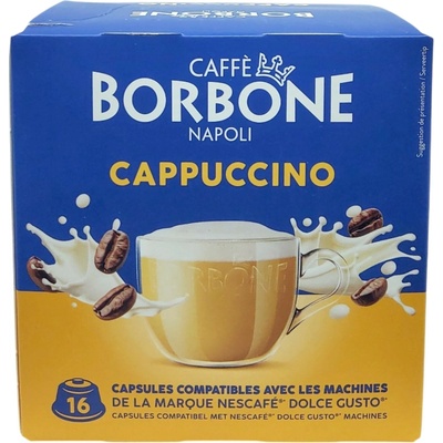 Caffé Borbone Cappuccino kapsle do Dolce Gusto 16 ks