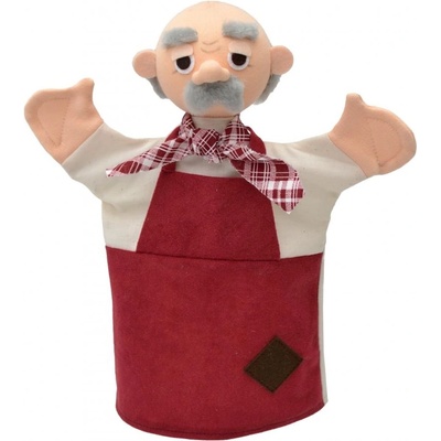 Moravská ústředna Brno Кукла за театър Moravska ustredna Brno - Дядо Джепето, 27 cm (22514C)