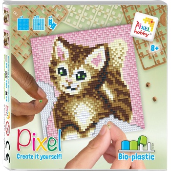 Pixelhobby Мозайка с пиксели Classic, Pixelhobby, 48x48 пиксела - Коте (44038)