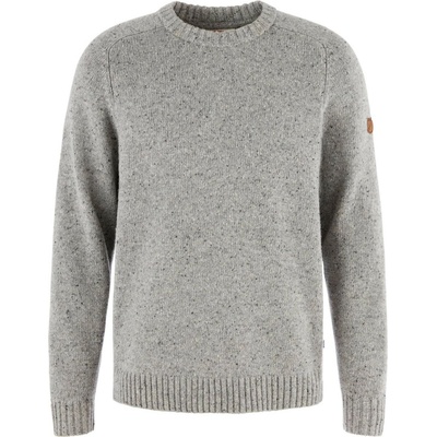 Fjällräven Övik Neps Knit Sweater M sivá