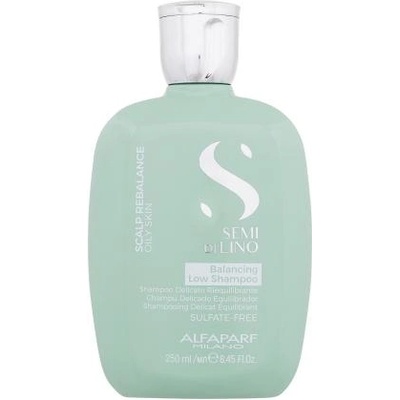 ALFAPARF Milano Semi Di Lino Balancing Low Shampoo 250 ml шампоан за мазна коса и скалп за жени