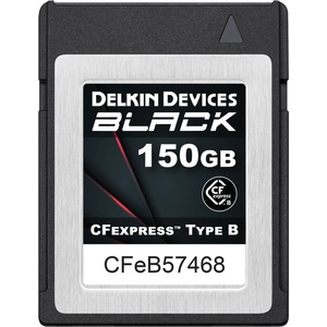 Delkin Devices BLACK CFexpress 150GB (DCFXBBLK150)