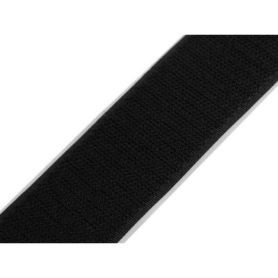 Suchý zip háček samolepicí šíře 50 mm Varianta: 1 černá, Balení: 1 m