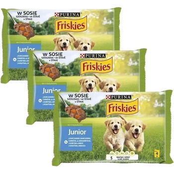 Friskies Junior мултипак с пиле в сос 12 x 85 г