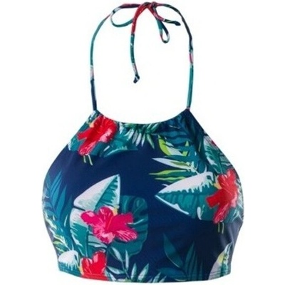 Aquawave Plavková podprsenka NAMIBA1 Medieval Blue Hibiscus PRINT/HIBISCUS