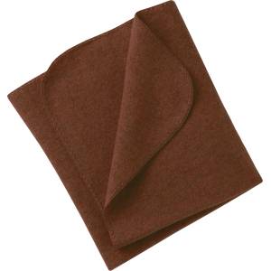 Engel Завивка Engel Baby Blanket with Seamless Edge Blanket - Zimt Melange - размер 80 x 100 cm (558-0191-0911)