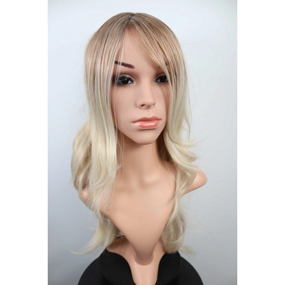 Beverly - dlhá blond vlnitá parochňa s ofinou