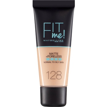 Maybelline Fit Me! Matte & Poreless Make-Up Zjednocujúci make-up s matujúcim efektom 128 Warm Nude 30 ml