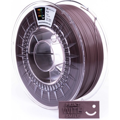 Print With Smile PLA chocolate shine 1,75 mm 0,5kg