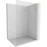Mexen Lunar L Стенна душ кабина Walk-in дясна 110 x 200 cm, прозрачна 8 mm, златна - 830L-110-000-50-00-P (830L-110-000-50-00-P)