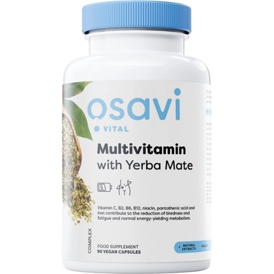 Osavi Multivitamin with Yerba Mate [90 капсули]