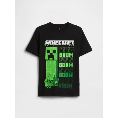 GAP dětské tričko Minecraft černá