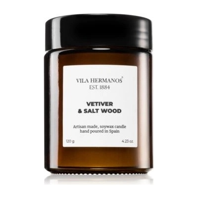 Vila Hermanos Apothecary Vetiver & Salt Wood 120 g