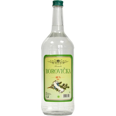 Frucona Slovenská Borovička 40%1 l (čistá fľaša)