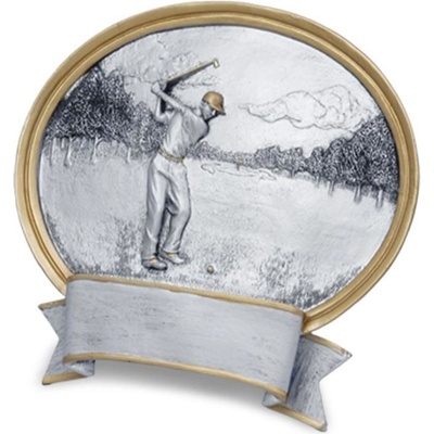 Ft194 Plaketa golfista