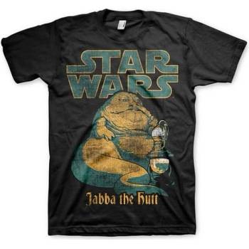 A.B. tričko Star Wars Jabba The Hutt černá