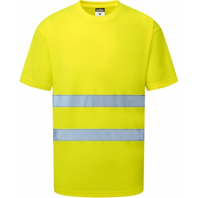 Portwest HI-VIS ES1 ESSENTIAL ES748 Pánske reflexné tričko HV žltá 5XL