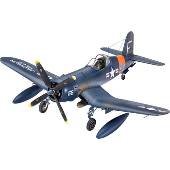 Revell Сглобяем модел Revell - Военен самолет Корсар F4U (R03955)