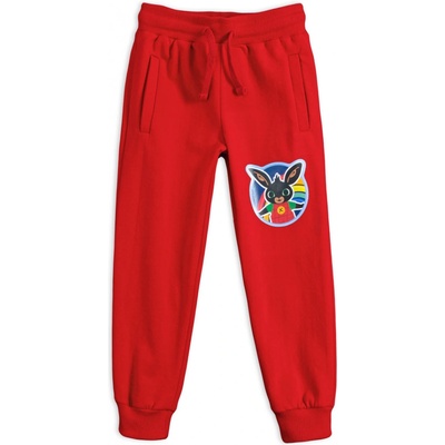 Dětské tepláky Bing červené