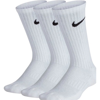 Nike PERFORMANCE CUSHIONED CREW TRAINING SOCKS (3 PAIR) biele SX6842-100