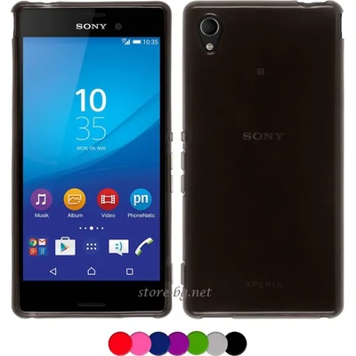 Sony Xperia M4 Aqua Силиконов Калъф + Протектор и Стилус