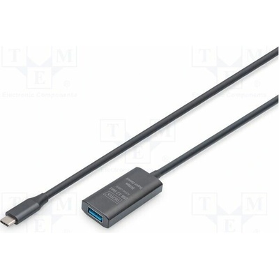 Digitus DA-73110 Repeater USB USB 3.2 Gen 1 se zesilovačem 5m černý