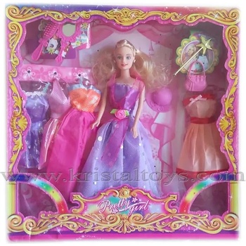 Image 1 of Кукла Красива девойка Pretty Girl комплект с аксесоари